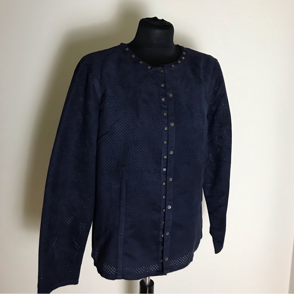 Chicos Navy Blue Jacket